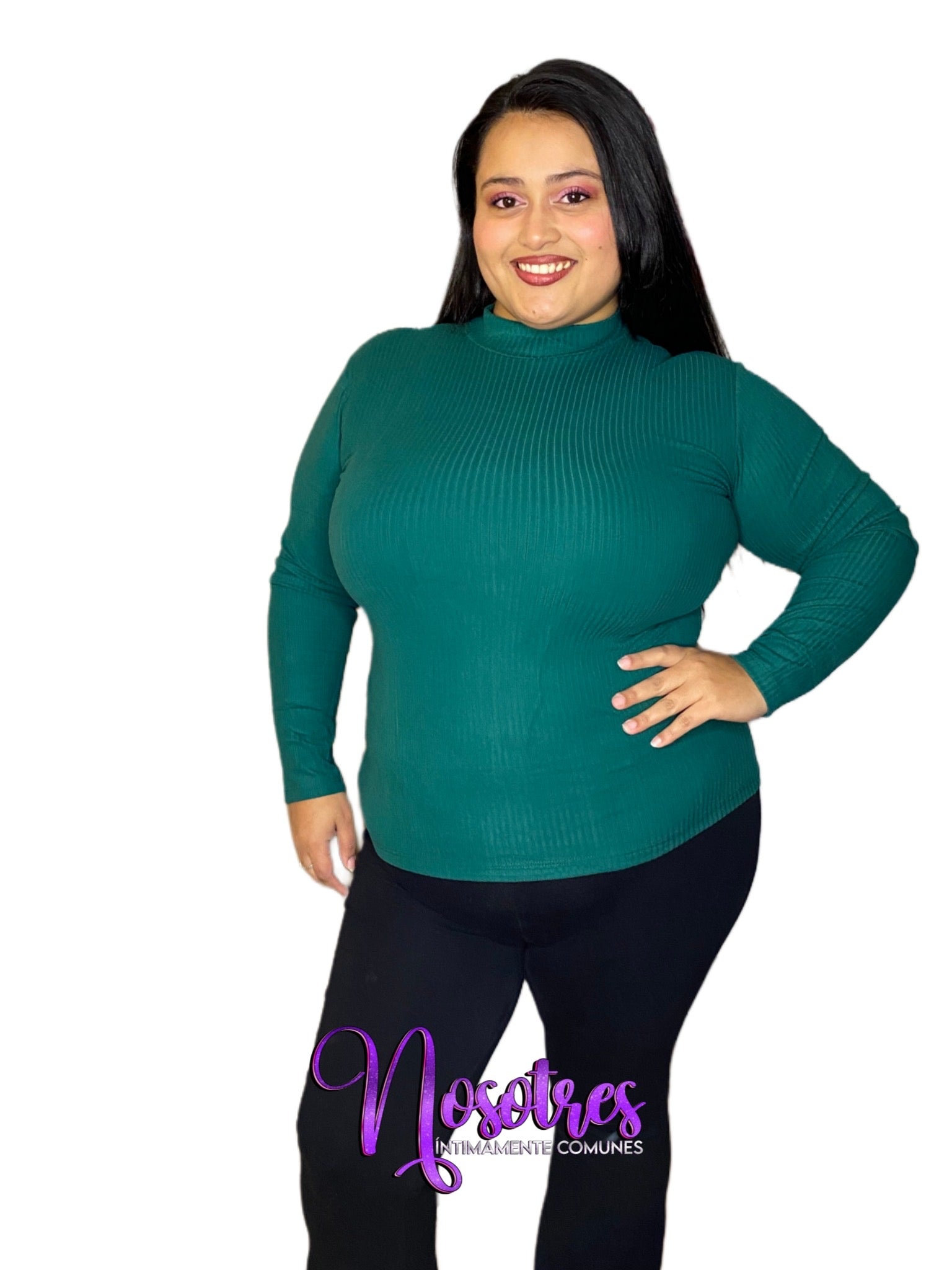 Camisetas acanaladas con franela