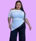 Polera asimétrica Plusize